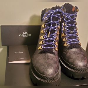 SOLD - Coach Janel Boot (Size 9, Charcoal)